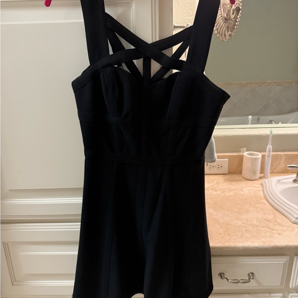 BCBGMaxAzria Classic Black Dress